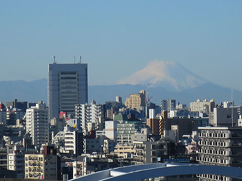 富士山くっきり