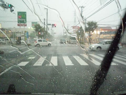 東川口のゲリラ豪雨