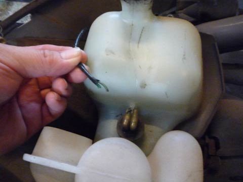 オイルセンサーの断線