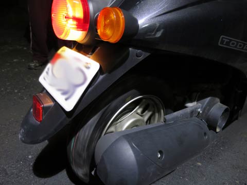 排気漏れチェック