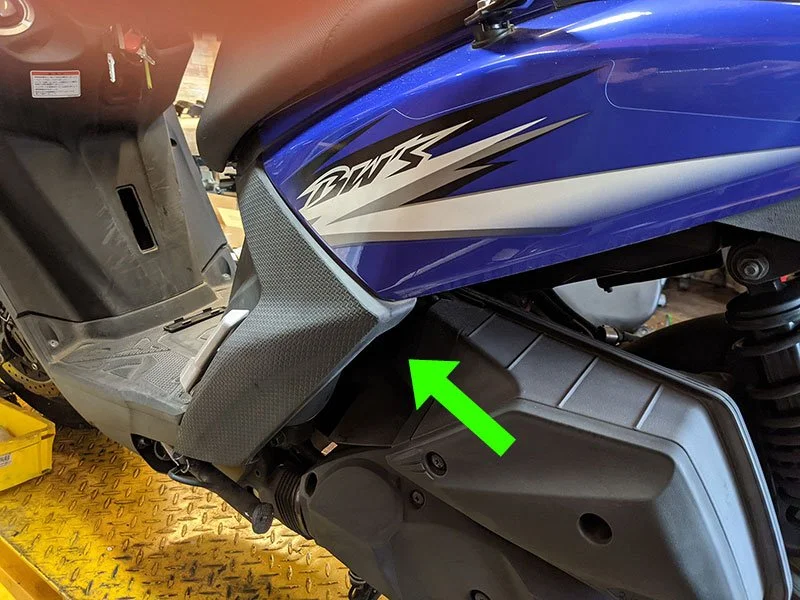 マニュアル】書類を無くしても安心！BW'S125の車体番号と型式認定番号