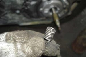 クラッチスプリングに問題あり