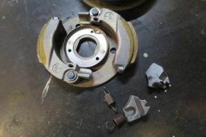 クラッチに問題あり