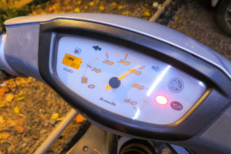 メーター正常作動