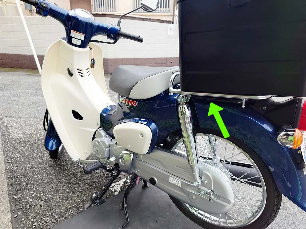 マニュアル】スーパーカブ（AA09）の車体番号と型式認定番号はここで