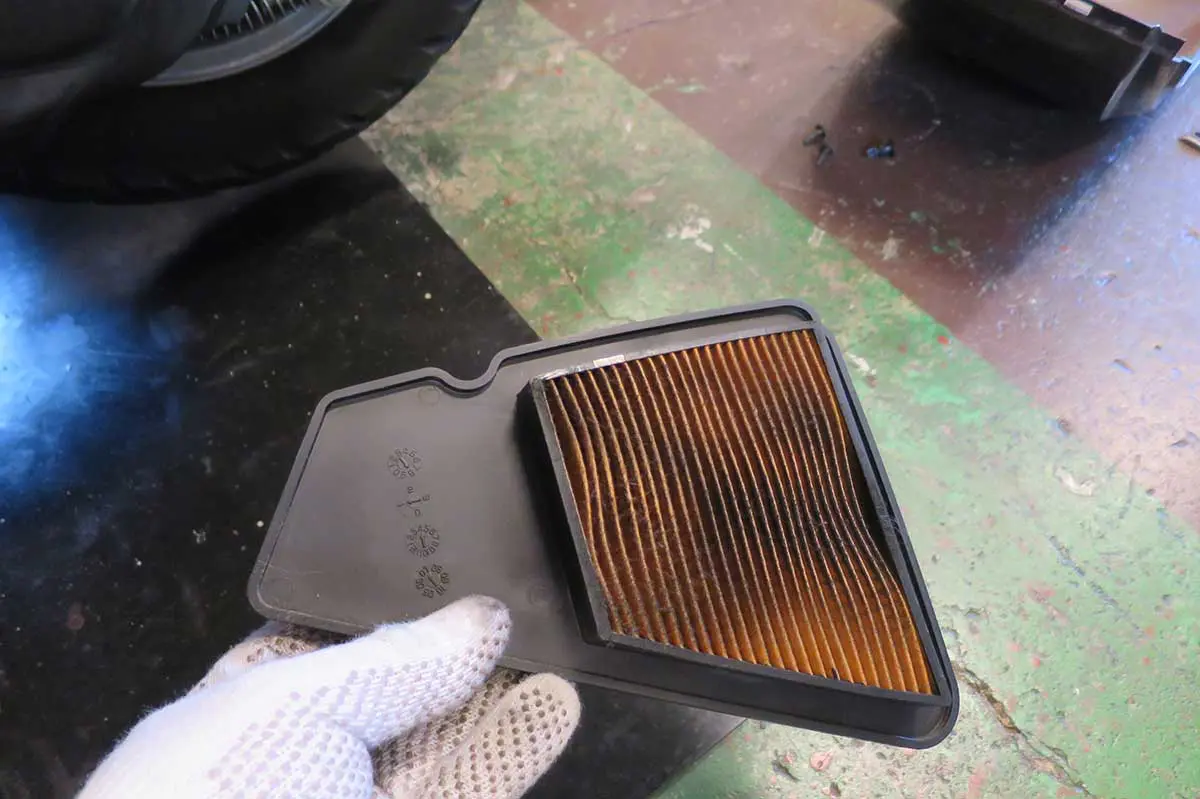 低走行　タイヤ前後、バッテリー、エアーフィルター、オイル新品　　ヤマハ　VOX マニュアル】VOXのエアフィルターを交換すると燃費がすこぶる回復