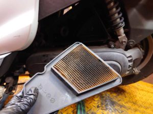 ギア4のエアフィルター交換法