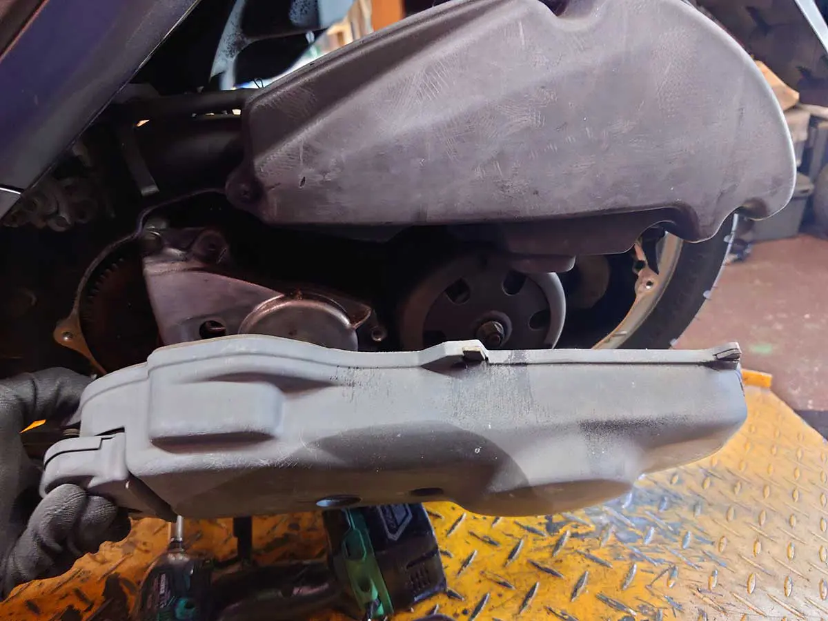 マニュアル】レッツ4系＆アドレスV50など広く対応の駆動系分解方法