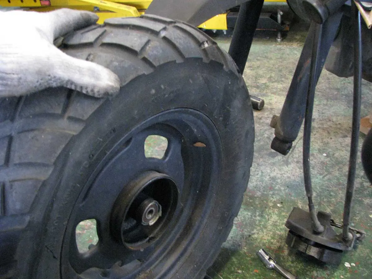 ズーマー AF58 純正 ホイールセット フロントホイール リアホイール