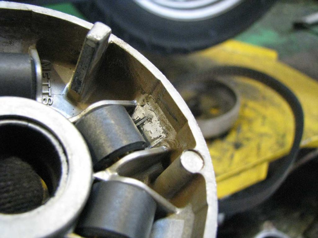 ジョルノクレアの駆動系バラし法