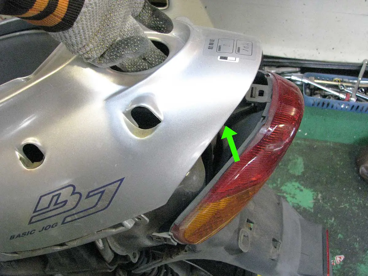 マニュアル】BJ（ベーシックジョグ）のボディカバー＆メットイン