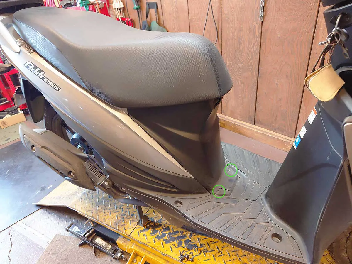 【配達無料】アドレス110　修理ベース マニュアル】アドレス110（CE47A）の3分で誰でもカンタンに出来る