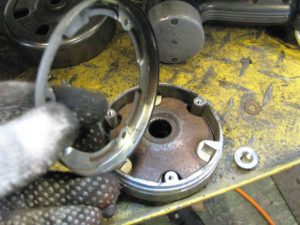 アドレスV100の駆動系分解法